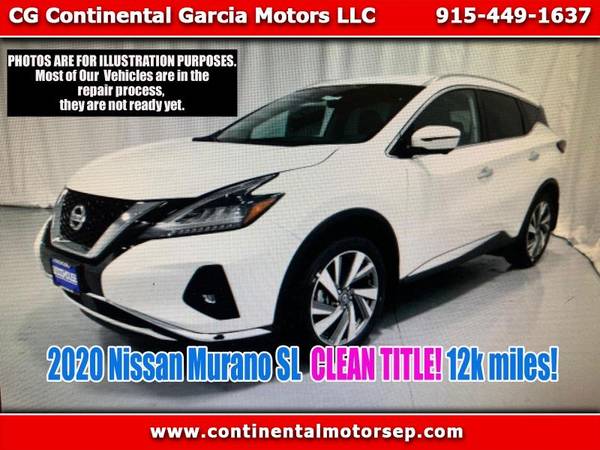 2020 Nissan Murano SL - cars & trucks - by dealer - vehicle... for sale in El Paso, TX