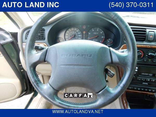 2001 SUBARU LEGACY OUTBACK LIMITED Weekend Sale Price for sale in Fredericksburg, VA – photo 18