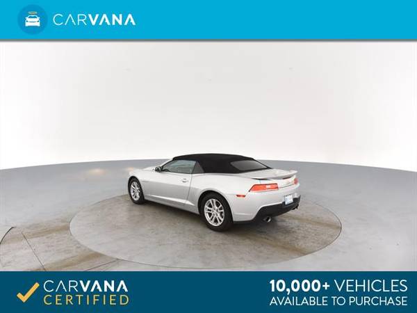 2015 Chevy Chevrolet Camaro LT Convertible 2D Convertible SILVER - for sale in Bakersfield, CA – photo 8