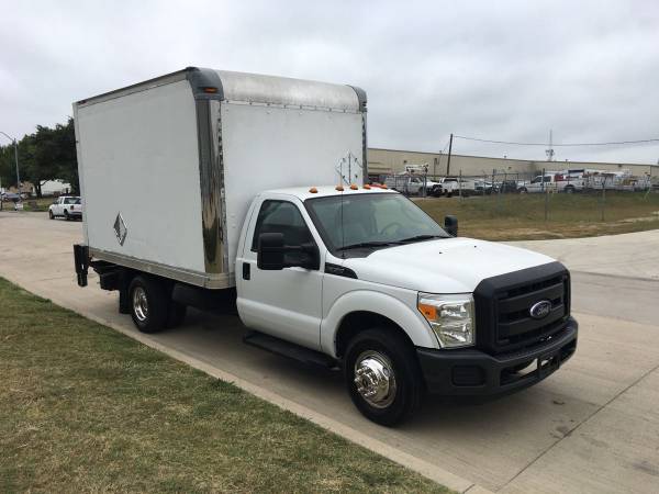 2015 Ford F-350 Dually 12’ Box Truck Tommy Gate - cars & trucks - by... for sale in Mansfield, TX – photo 4