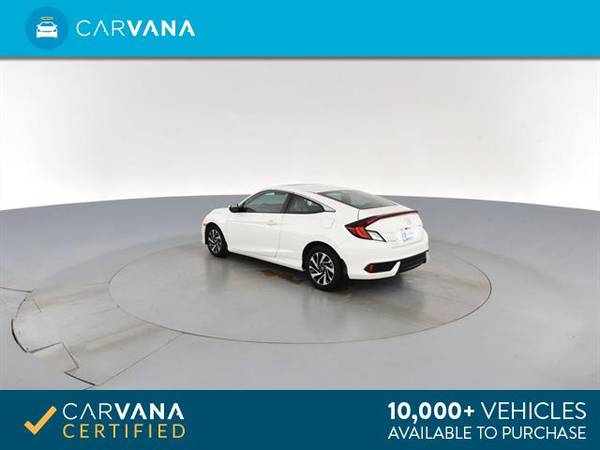 2017 Honda Civic LX-P Coupe 2D coupe White - FINANCE ONLINE for sale in Charleston, SC – photo 8