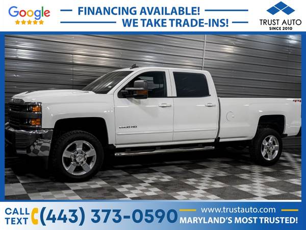2018 Chevrolet Silverado 2500HD LT Crew Cab 8FT Long Bed 6-Pass for sale in Sykesville, MD – photo 8
