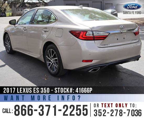 2017 Lexus ES 350 Sedan Leather Seats - Sunroof - Bluetooth for sale in Alachua, FL – photo 5
