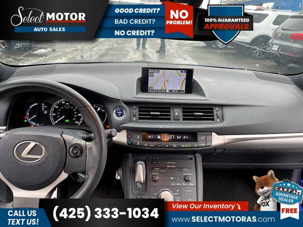 2014 Lexus CT 200h 200 h 200-h BaseHatchback FOR ONLY 379/mo! for sale in Lynnwood, WA – photo 6