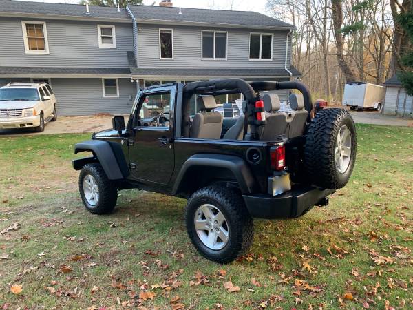 Lifted 2007 Black Jeep Wrangler Rubicon - Spotless - cars & trucks -... for sale in Butler, NY – photo 4
