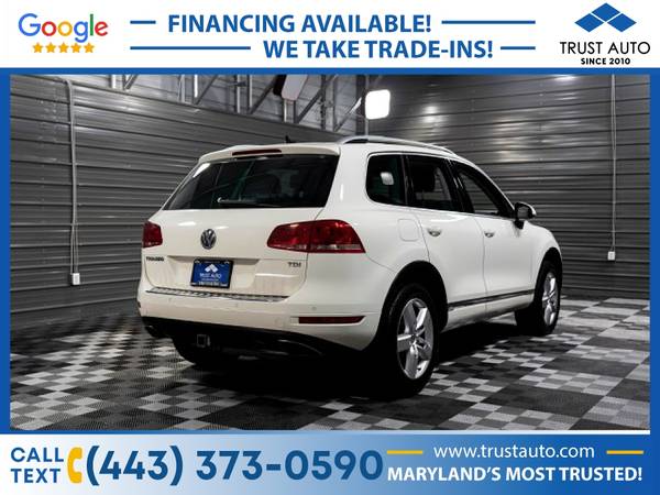 2011 Volkswagen Touareg LuxDiesel SUV - - by dealer for sale in Sykesville, MD – photo 7