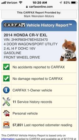 LIKE BRAND NEW!! 2014 Honda CR-V 2WD 5dr EX-L 57k miles 1-OWNER MINT!! for sale in Austin, TX – photo 24