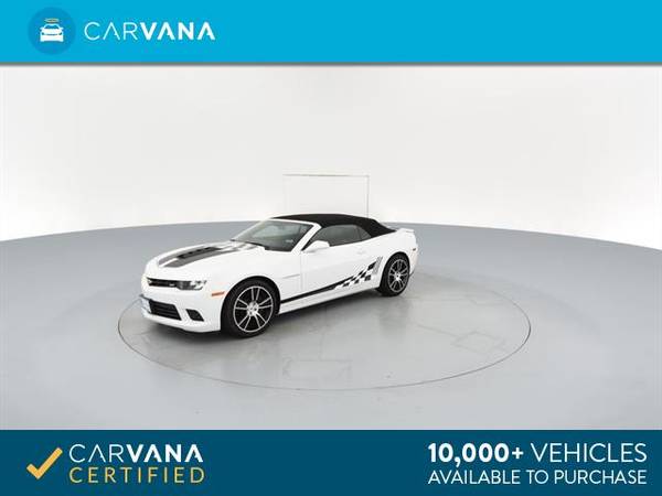 2015 Chevy Chevrolet Camaro SS Convertible 2D Convertible White - for sale in Louisville, KY – photo 6