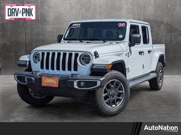 2020 Jeep Gladiator Overland 4x4 4WD Four Wheel Drive SKU: LL119146 for sale in Cimarron Hills, CO