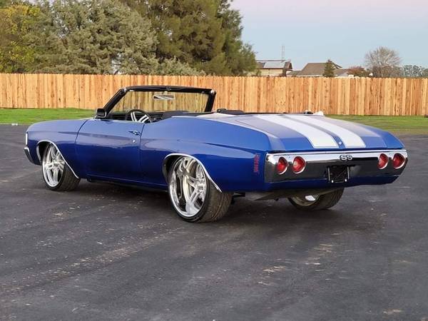 1972 Restomod Convertible LSA SUPERCHARGED Chevelle, Baer, AC - cars for sale in Rio Linda, CA – photo 8