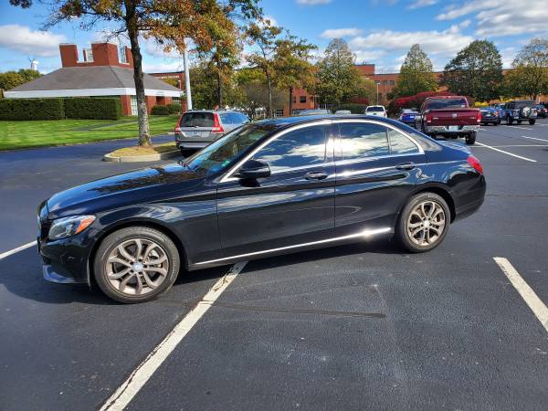 2016 Mercedes Benz C-300 4matic Black/Black Sports Package for sale in Greenville, RI – photo 2