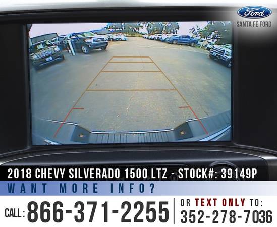 2018 CHEVY SILVERADO 1500 LTZ 4WD *** Bluetooth, 4X4, GPS, Leather *** for sale in Alachua, FL – photo 16