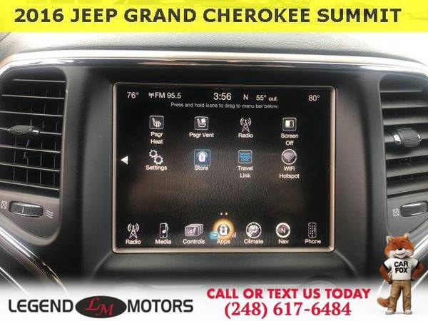 2016 Jeep Grand Cherokee Summit for sale in Waterford, MI – photo 22