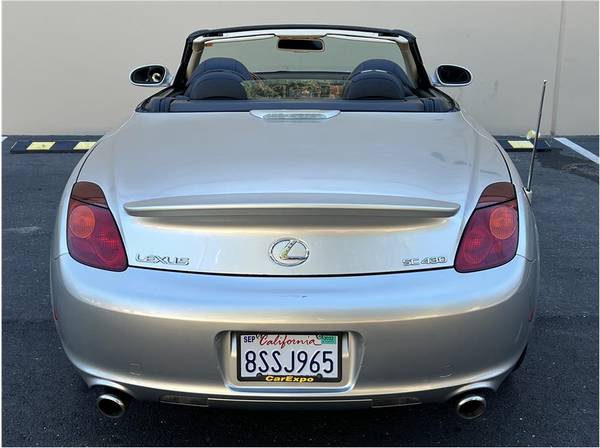 2002 Lexus SC SC 430 Convertible 2D Convertible Millennium Silver for sale in Sacramento, NV – photo 22