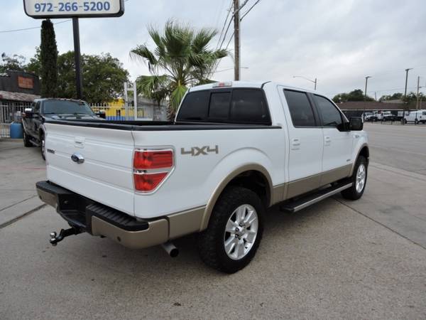 2012 Ford F150 4WD SuperCrew 145" Lariat with Front passenger side... for sale in Grand Prairie, TX – photo 16