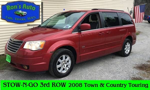 2008 Chrysler T&C Touring 3rd ROW Used Cars Vermont at Ron’s Auto Vt... for sale in W. Rutland, Vt, VT