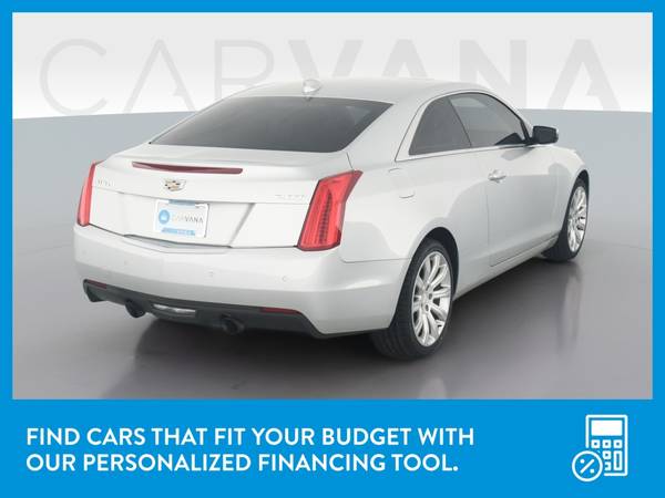 2016 Caddy Cadillac ATS 2 0L Turbo Luxury Coupe 2D coupe Silver for sale in Covington, OH – photo 8