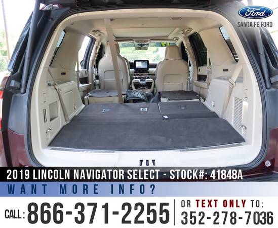 2019 LINCOLN NAVIGATOR SELECT Leather Seats, Camera, GPS for sale in Alachua, FL – photo 18