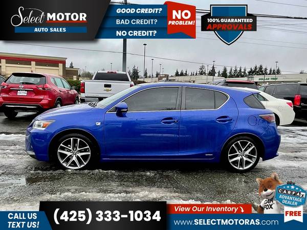 2014 Lexus CT 200h 200 h 200-h BaseHatchback FOR ONLY 379/mo! for sale in Lynnwood, WA – photo 9