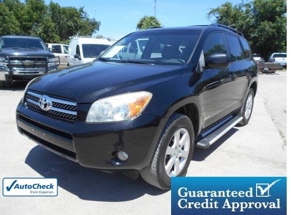 2007 Toyota RAV4 2WD 4dr 4-cyl Limited (Natl) 100% Approval! for sale in Lewisville, TX