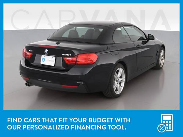 2015 BMW 4 Series 428i xDrive Convertible 2D Convertible Black for sale in Cleveland, OH – photo 8