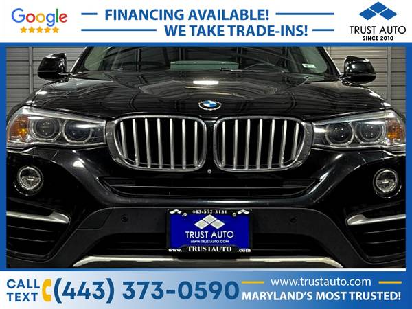 2016 BMW X4 xDrive28i AWD Luxury SUV wXlinePremium Pkg - cars & for sale in Sykesville, MD – photo 3
