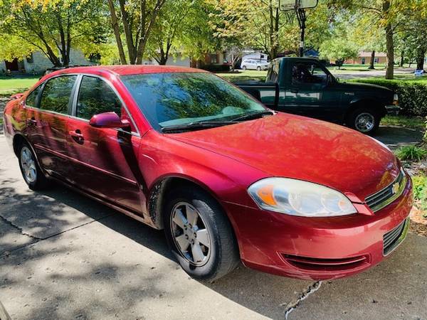 2008 Chevy Impala - Red for sale in Terre Haute, IN