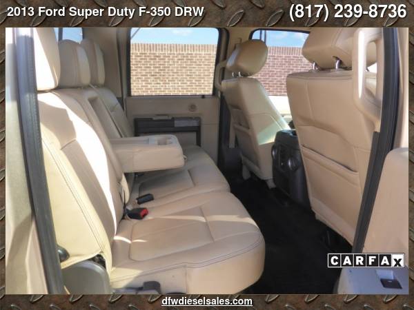 2013 Ford F 350 DRW 4WD Crew Cab Lariat DIESEL 100K MILES... for sale in Lewisville, TX – photo 22