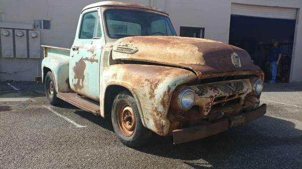 53-56 Ford f100 F-100 Wanted WTB pickup complete body - cars & for sale in Post Falls, WA – photo 4