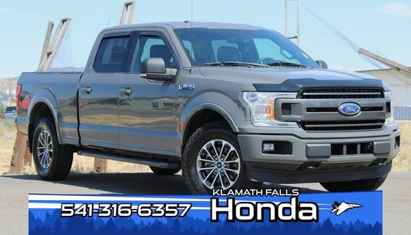 2018 Ford F-150 XLT 4x4 4WD F150 Truck Crew cab SuperCrew - cars & for sale in Klamath Falls, OR