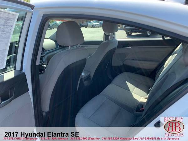 2017 HYUNDAI ELANTRA SE! EASY CREDIT APPROVAL! WE DO FINANCING! APPLY! for sale in Syracuse, NY – photo 11