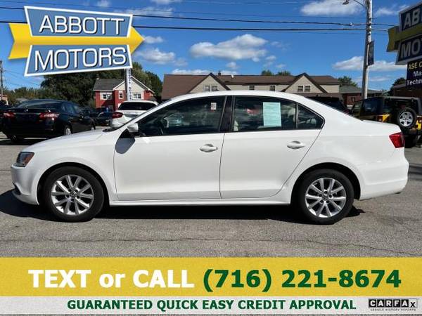 2012 Volkswagen Jetta Sedan SE PZEV Heated Leather Moonroof 1-Owner for sale in Lackawanna, NY – photo 2