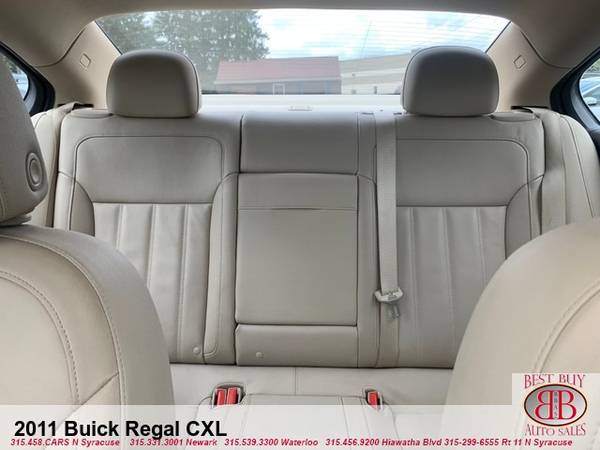2011 BUICK REGAL CXL! QUICK CREDIT APPROVAL! GUARANTEED FINANCING!!! for sale in N SYRACUSE, NY – photo 19
