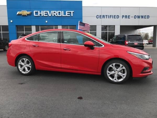 2018 Chevy Chevrolet Cruze Premier sedan Red Hot for sale in Marshfield, MO – photo 3
