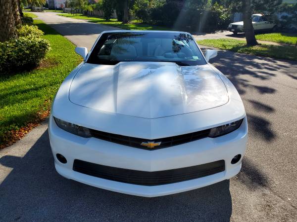 2015 Chevrolet Camaro LT Convertible 1 owner Clean Title for sale in Hollywood, FL – photo 11