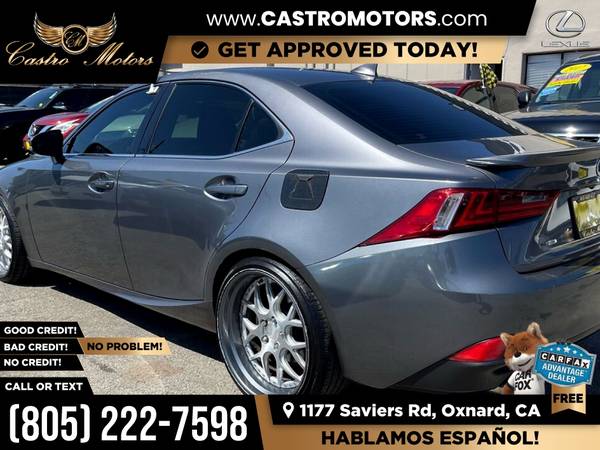 2014 Lexus IS 250 BaseSedan for only 352/mo! - - by for sale in Oxnard, CA – photo 10