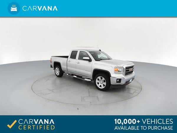 2015 GMC Sierra 1500 Double Cab SLT Pickup 4D 6 1/2 ft pickup Silver - for sale in Baltimore, MD – photo 9