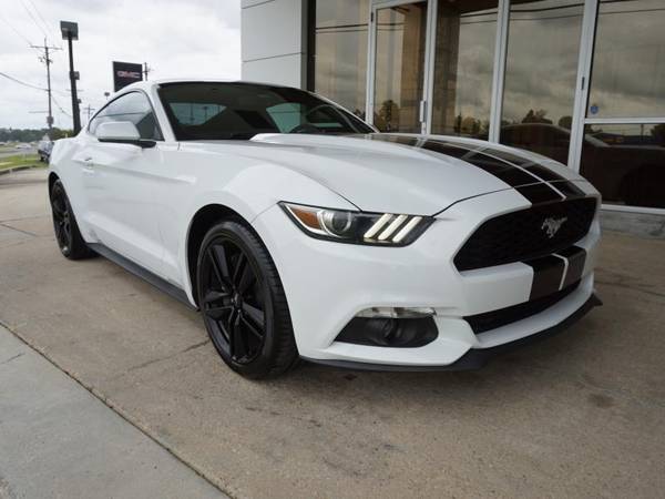 2016 Ford Mustang EcoBoost coupe Oxford White - cars & trucks - by... for sale in Baton Rouge , LA – photo 2