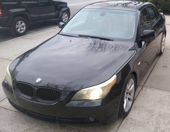 Black 2004 BMW 545i Low Miles for sale in Bronx, NY – photo 3