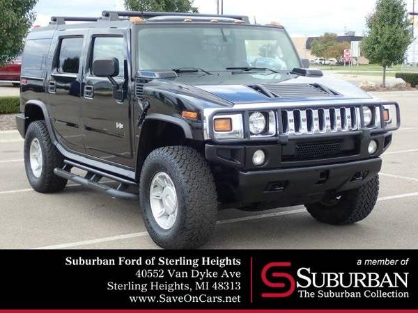 2003 Hummer H2 SUV Base (Black) GUARANTEED APPROVAL for sale in Sterling Heights, MI – photo 2