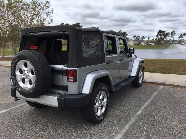 2013 Jeep Sahara Unlimited 4x4 6-speed manual for sale in Wilmington, NC – photo 4