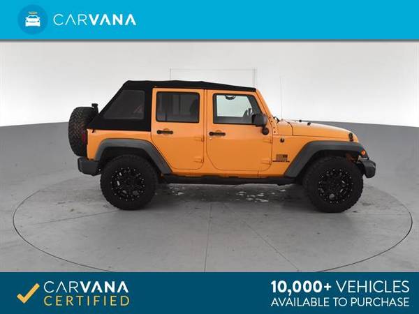 2012 Jeep Wrangler Unlimited Sport SUV 4D suv YELLOW - FINANCE ONLINE for sale in Carrollton, TX – photo 10