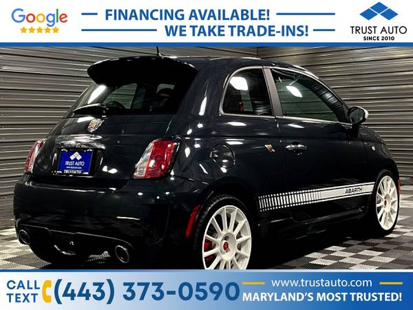 2018 Fiat 500 Abarth 5-Speed Manual Sport Hatchback for sale in Sykesville, MD – photo 7