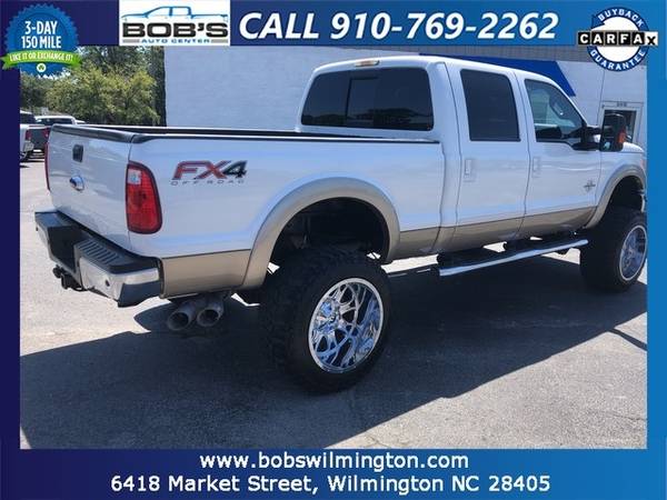 2013 FORD SUPER DUTY F-250 SRW LARIAT Free CarFax for sale in Wilmington, NC – photo 6