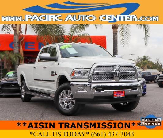 2017 Ram 3500 Laramie Crew Cab Long Bed TurboDiesel 4WD 35581 for sale in Fontana, CA