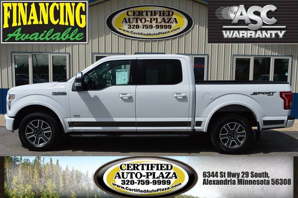 2016 Ford F-150 SUPERCREW SPORT 4X4 for sale in Alexandria, ND