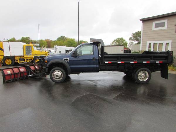 2008 Ford F450 4x4 Dump Plow Truck for sale in ST Cloud, MN – photo 2