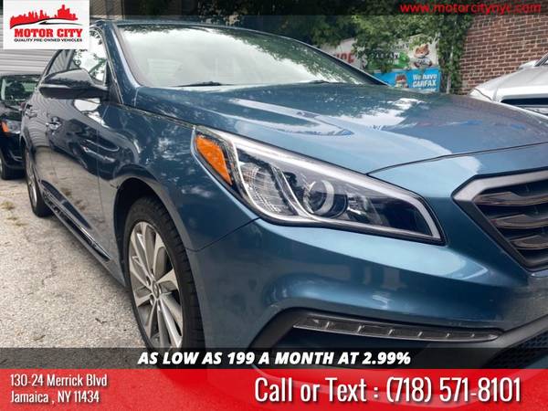 CERTIFIED 2015 HYUNDAI SONATA SPORT! CLEAN! LEATHER! KEYLESS ! RIMS!... for sale in Jamaica, NY – photo 8