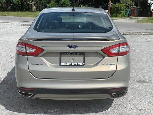 2015 Ford Fusion Titanium 4dr Sedan 100% CREDIT APPROVAL! for sale in TAMPA, FL – photo 4