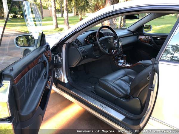 2002 Mercedes Benz CL600 Coupe AMG Sport V12 only 79K Miles! Nice car for sale in Naples, FL – photo 10